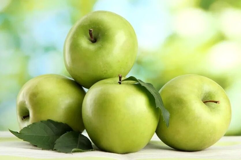 zelené jablká na nízkosacharidovej diéte