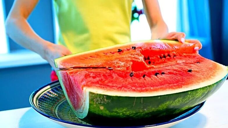 pôstny deň na vodnom melóne