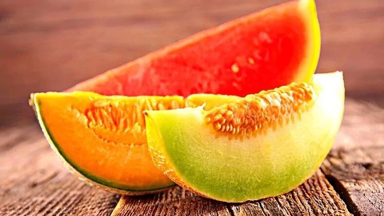 vodný melón a melón na chudnutie