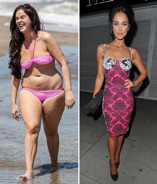 fotky pred a po chudnutie